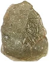 GemHub EGL овластен 6,65 Ct. ААА+ зелен турмалин камен груб лековит кристал за надавање некого, природен камен со мала големина