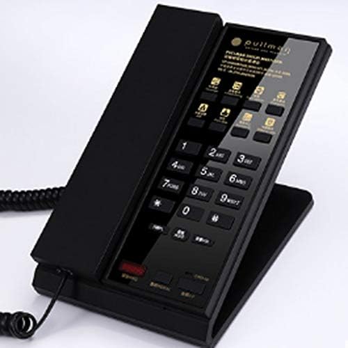 Телефон со кабел со гејлтн - Телефонски телефони - Телефон за ретро -новини - Телефон за лична карта, телефонски телефонски фиксна телефонска