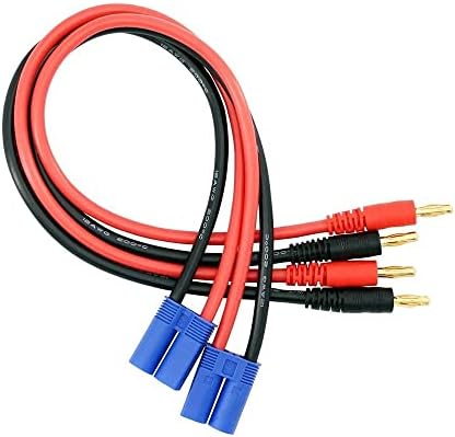 WST EC5 до 4мм батерија батерија за батерија RC RC CALLED CABLE ADAPTER CONNECTOR X 2 PCS