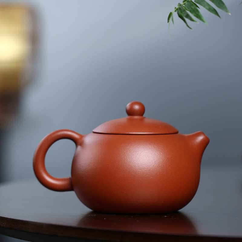 Сурова руда чиста цемент пурпурна песок чајник со рачно насликана слива цвет пријатно xishi чајник од познати мајстори 原 矿清