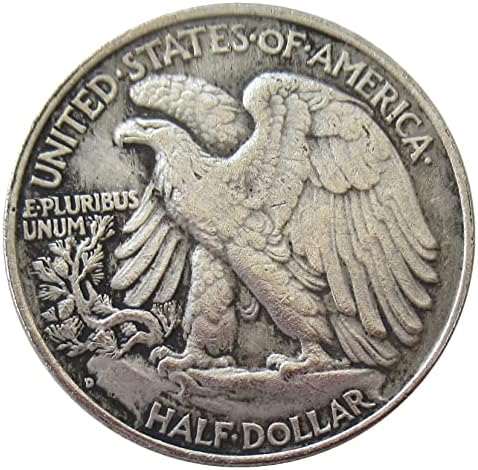 Сад Половина Долар Одење Слобода 1945 Сребрена Реплика Комеморативна Монета