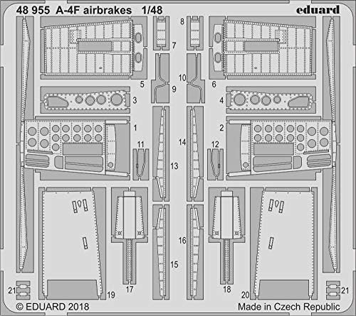 Едуард ЕДБИГ49197 Голем Ед Сет 1: 48-А-4Ф Скајхок Фото-Гравирани Додатоци, Разни