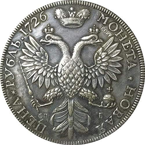 1726 Кетрин I Русија Монети копираат подароци за копирање