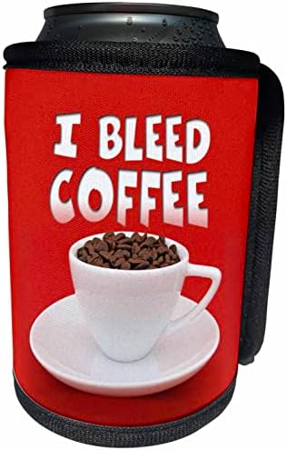 3дроза Слика На Зборови Јас Крварам Кафе На Црвено Кафе Чаша. - Може Ли Поладно Шише Заврши