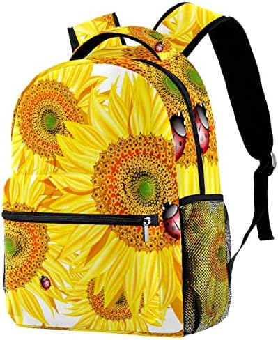 Сончогледи и ранец на ракчиња за момчиња девојчиња за девојчиња, торба за патувања, патувајќи во кампување дневно рак