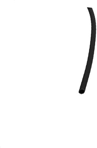 X-Ree 165ft 0,6 mm Внатрешен диа полиолефин пламен ретардантна цевка црна за поправка на жица (Tubo Ignífugo de Poliolefina de Diámetro Enterior DE 165 Pies Y 0,6 mm Para reparación de кабли