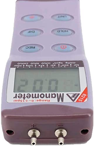Дигитален манометар RAESUNG AZ8215 дигитален манометар тестер за притисок AZ-8215 дигитален вакуумски мерач на манометар мерач на притисок 100kpa
