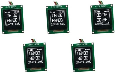 5PCS OLED LCD I2C Display Module FSUOECH 1.12 инч 96x96 Pixel IIC Serial Port Nodemcu Display For for Arduino ESP STM 4-пински