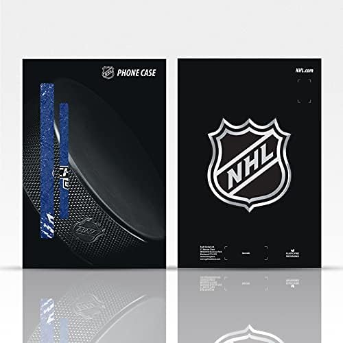 Дизајн на главни случаи официјално лиценциран NHL PUCK TEXTURE Philadelphia flyers кожа книга за паричникот на паричникот Компатибилен