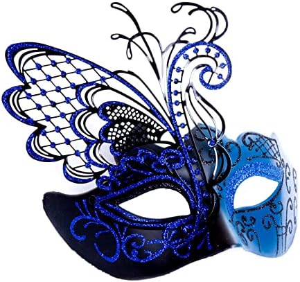 Ноќта на вештерките пеперутка кристал метал венецијанска дама маска, маскарада партија/карневал партија/секси топката/свадба
