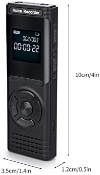 Xixian Глас Активиран Рекордер, 32gb Дигитален Диктафон За Диктафон Mp3 Плеер HD Снимање 13 Континуирана Линија За Снимање-Во Функција За Состанок