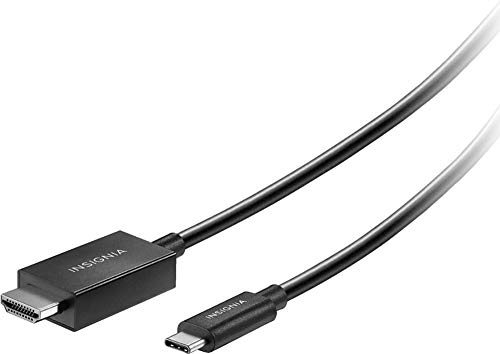 Ознаки 6 ' USB-C ДО 4k HDMI Кабел-Црн-Модел: NS-PCXHDMI6