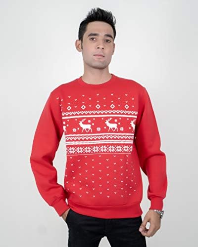 Момци за мажи на Норозе, кои одговараат на Божиќната маичка за новости елф ирваси грда џемпер