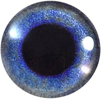 30мм единечно сино врана стакло око за таксидермиски скулптури или занаети за занаети со накит