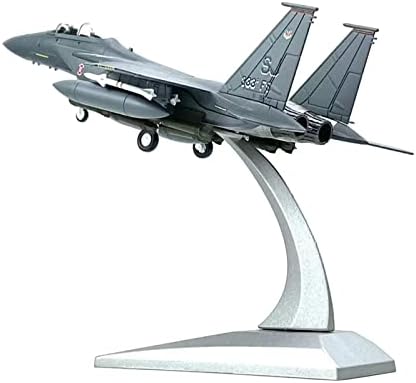 Csyanxing 1/100 скала легура на САД Ф-15Е штрајк орел бомбардер модел Симулација на воен авион модел на авијациска наука изложба модел