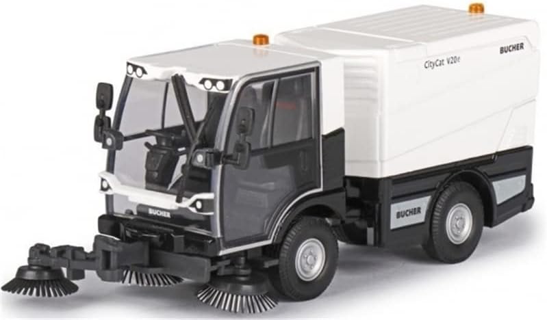 Конрад за Bucher City CAT V20E Sanitary Suneper 1/50 Diecast Truck Pre-изграден модел