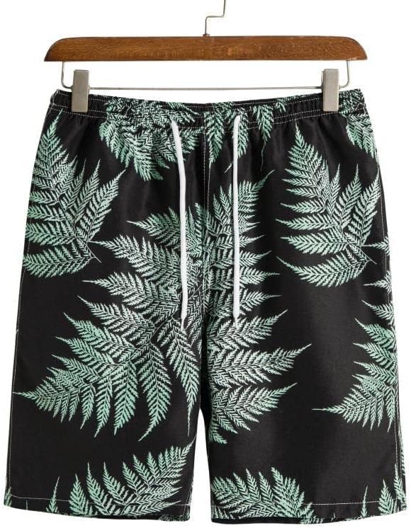 Зизмх Хавајски плажа во стил на јака, шорцеви со кратки ракави, костуми за машки две парчиња