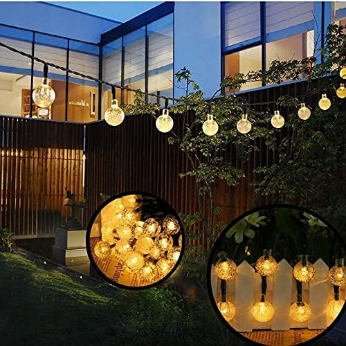 SDGH 20/50 LED диоди Кристал топка на отворено ламба жица светла самовила Божиќна забава Гарландс градина водоотпорни светла