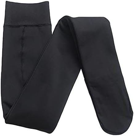XXBR жени Беспрекорни термички хеланки, зимско густо топло непроирно руно, обложени хулахопки, дното на тенок вклопни нејасни панталони