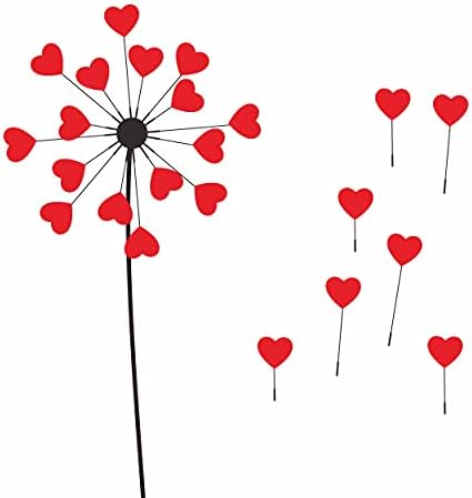 1200 парчиња налепници во форма на црвено срце со линијата за перфорација во ролна, користете за Денот на вineубените, графикони