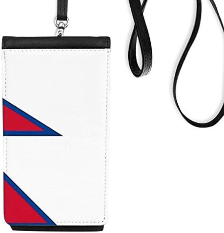 Национално знаме на Непал Национално знаме во Азија, телефонска паричник, виси мобилна торбичка, црн џеб