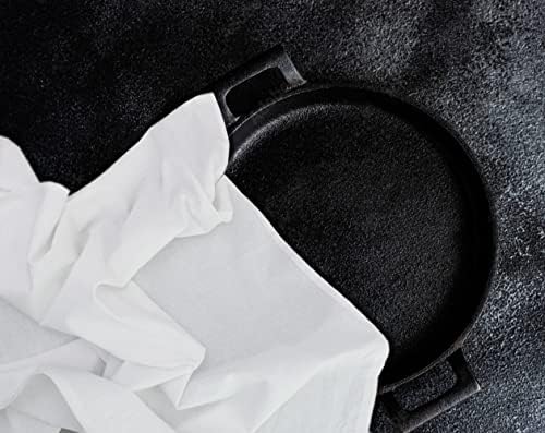 Памук занаетчиски брашно од вреќи кујнски крпи - Сет од 24 чисти крпи од чај од памук - ултра абсорбента мека ниска лента Брзо