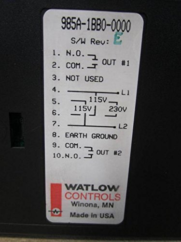 Controls Watlow Controls 985A-1BB0-0000 Контролер на температура 985A1BB00000