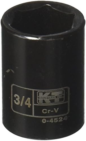 K-T Industries 0-4524 1/2-инчен погон x 3/4-инчен приклучок за удар