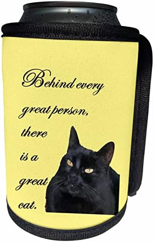 3дроза Зад Секоја Голема Личност Стои Одличен Цитат За Мачки-Може Поладна Обвивка За Шишиња