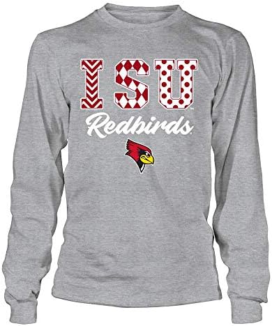 Fanprint Illinois State Redbirds маица - букви во форма