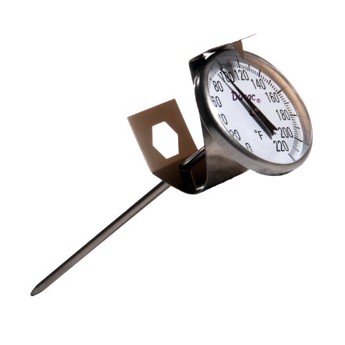 SP Bel-ART, H-B DURAC дво-метален термометар; Билан од 0 до 220F, 44мм