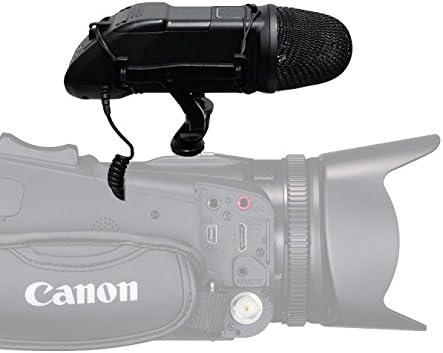 Дигитален NC професионален микрофон со мртва мафта за ветер со мачки компатибилен со JVC GC-PX100
