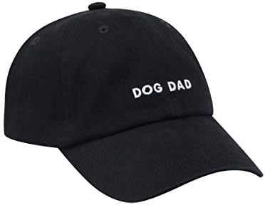 Hatphile 6 панел меко везење куче тато шапка куче мама капаче за бејзбол капа за кучиња lубители на кучиња подароци за мажи/жени