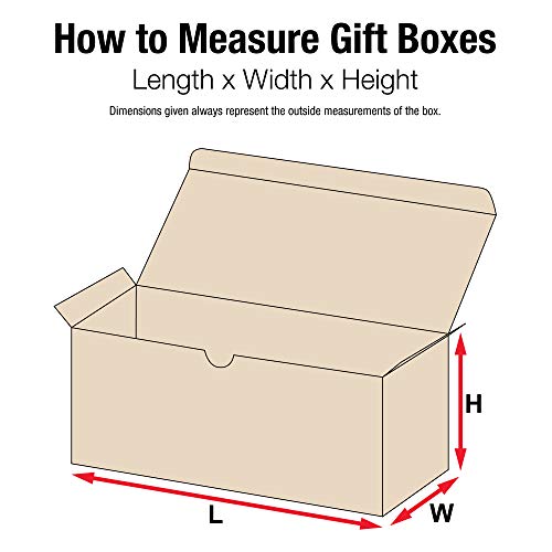 Кутии за подароци Авидити, 14 x 6 x 6 , бели лесни кутии за собрание, добро за празници, родендени и специјални прилики