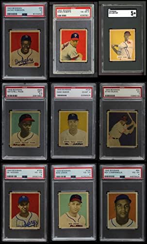 1949 година, Bowman Baseball Complete Set VG/EX+