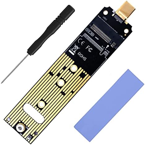 NVMe ДО USB Адаптер, M. 2 SSD ДО USB 3.1 Тип На Картичка, M. 2 PCIe Базирани M Клучен Хард Диск Конвертор Читач Како Пренослив SSD 10