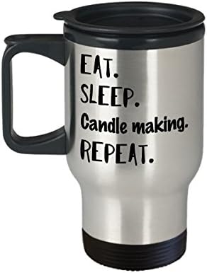 Јадете свеќа за спиење, правејќи повторувано патување со кафе, смешни идеи за роденденски подароци за одмор?
