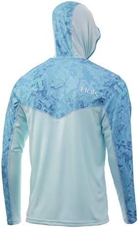 Huk Men's Icon X Camo Hoodie | UPF 50+ кошула за риболов со долг ракав