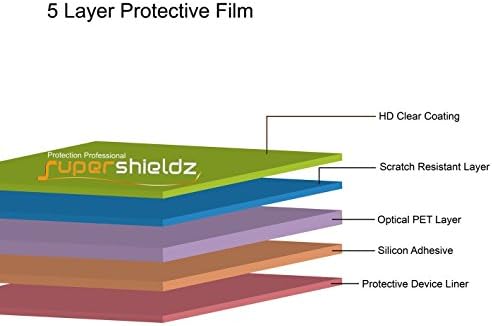 SuperShieldz дизајниран за Samsung Galaxy Tab 4 10.1 инчен заштитник на екранот, јасен штит со висока дефиниција