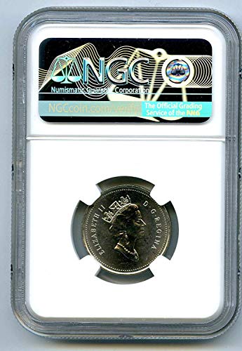 1977 CA Канада од 25 центи четвртина сертифициран кралски канадски нане врвен поп квартал MS66 NGC
