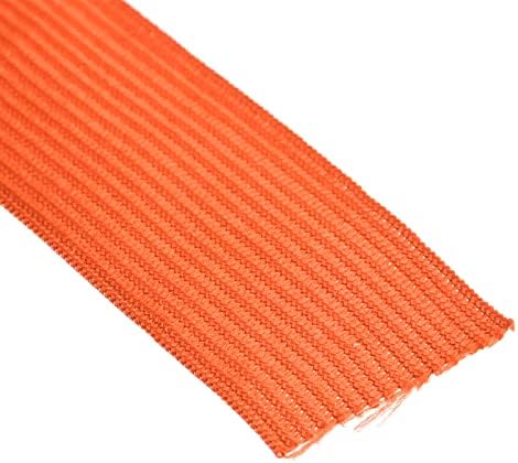 Меканикс еластични ленти за шиење 1 10 двор портокалова плетена еластична количка Висока еластичност за перики, лента за половината, панталони