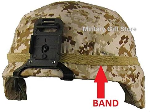 Воен шлем Еластичен бенд M1 M88 Pasgt Mich/ACH USMC P38