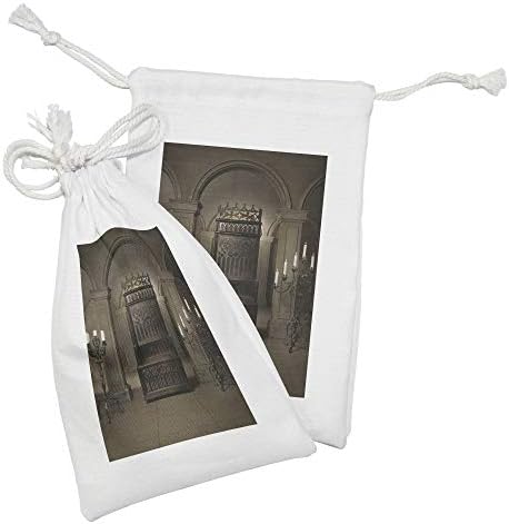 Амбесон Готски Ткаенина Торбичка Во собата на 2, Кралската Во Средновековниот Замок Ренесансата Кралство Наследство Ретро Антички Слика,