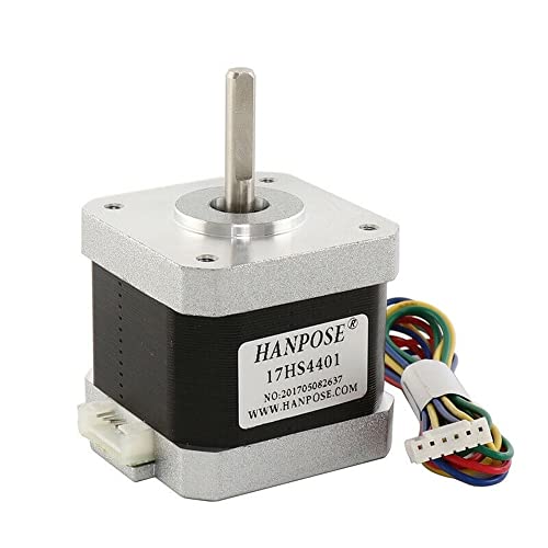 Davitu DC Motor - 17 Stepper Motor 42mm 42Bygh 1.7a Stepping 4 -олово за 3Д печатач -: 17HS4401 5PCS)