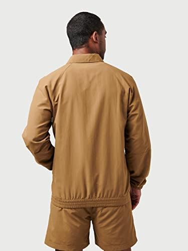 Оливер Облека за облека, Менс обична јакна, јакна за патеки, гроздобер инспириран манс -палто, основни перформанси