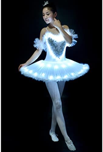 PDGJG го предводеше облеката за балет за балет за лебеди на лебедо езеро, туту здолниште, жени балерина фустан за балет за забави