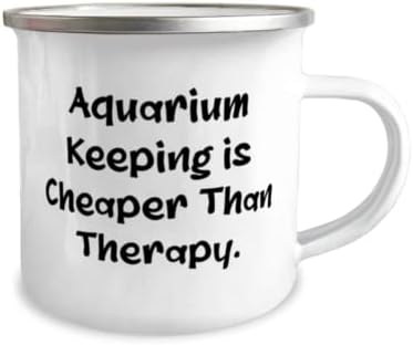 Чувањето аквариум е Поевтино од Терапијата. 12оз Кампер Кригла, Аквариум Чување Присутни Од, Инспирира За Мажи Жени