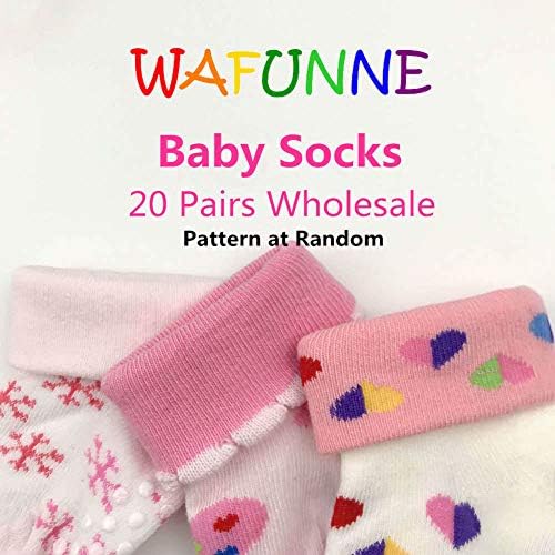 Вафун 20 Пара Бебешки Чорапи На Големо За Деца Деца Деца Деца
