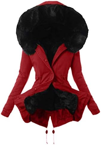 Водмиксиг женски обични јакни зимски основни врвови пролетни тенок вклопување ладно вежбање џеб мек удобно палто нагоре