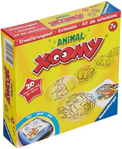 Ravensburger Xoomy Animal 18711 Expansion Set Научете да цртате стрипови и животни, креативно цртање и сликање за деца од 7 години